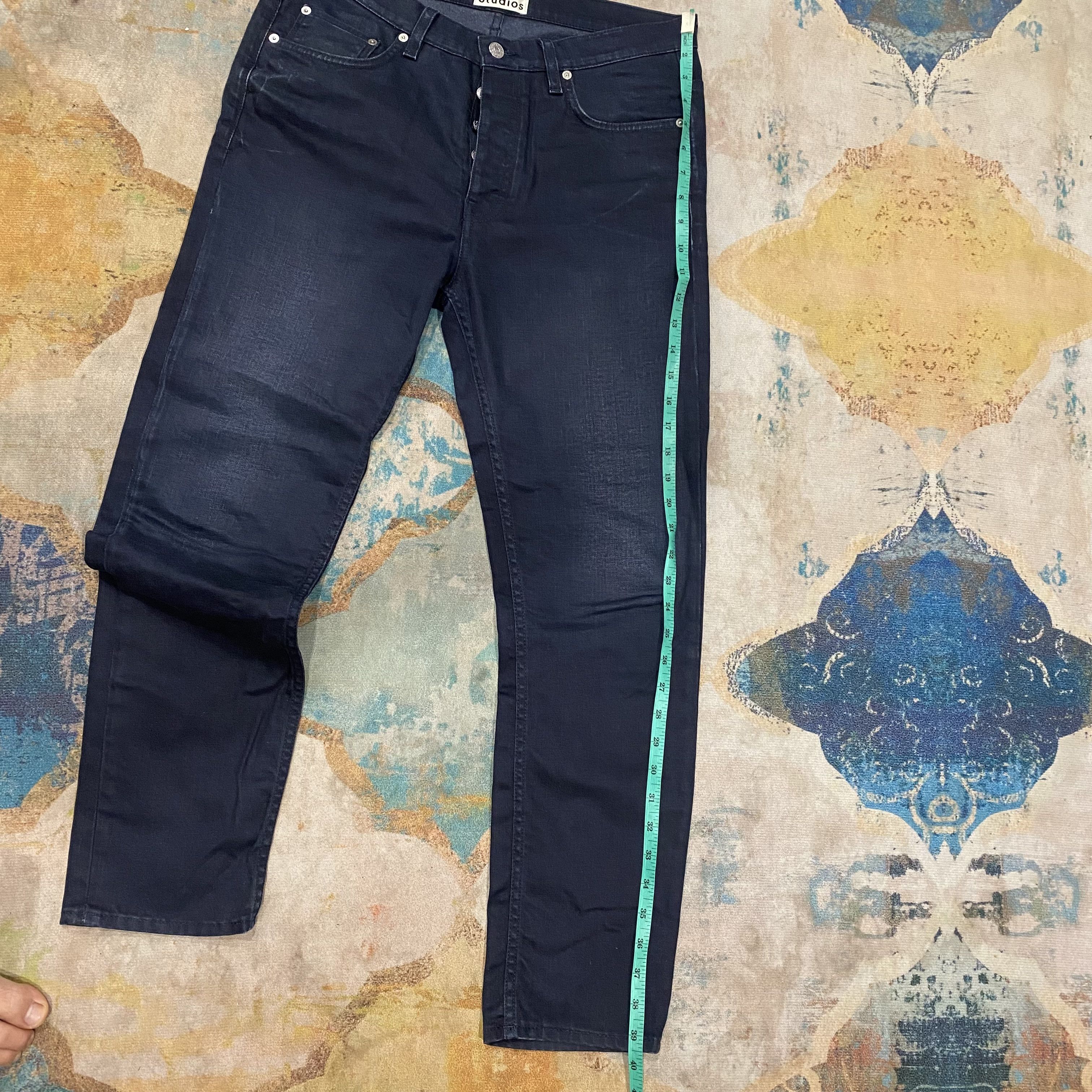 Acne Studios Acne Studio Town Twilight Slim Fit Jeans Size US 32 / EU 48 - 16 Thumbnail