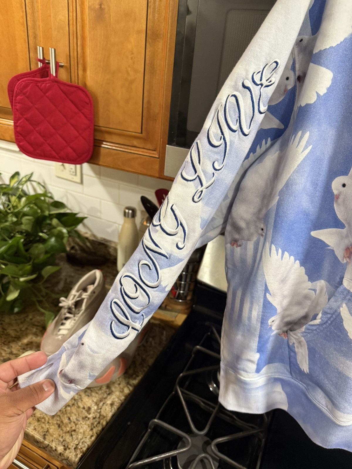 Supreme Supreme Doves Hoodie Size Large Size US L / EU 52-54 / 3 - 6 Thumbnail