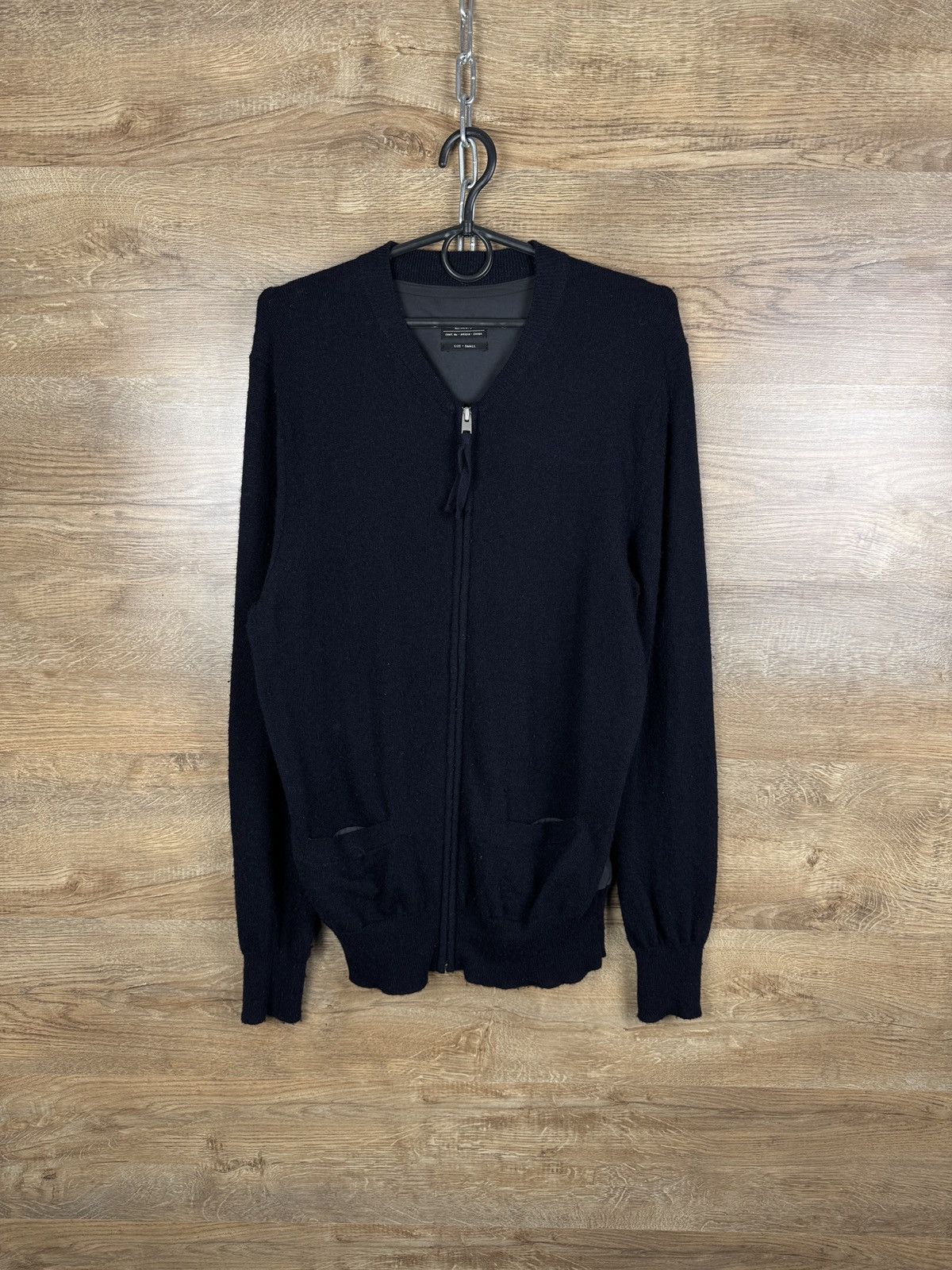 Allsaints Mens AllSaints juku bomber zip sweatshirt jacket hoodie Size US S / EU 44-46 / 1 - 1 Thumbnail