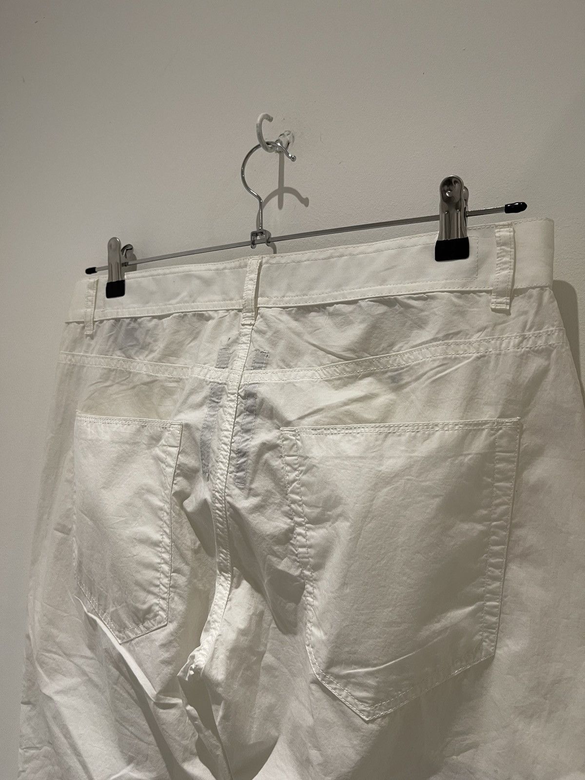Rick Owens Rick Owens Drkshdw 2010s Detroit Cut Cotton Pants Size US 33 - 7 Thumbnail
