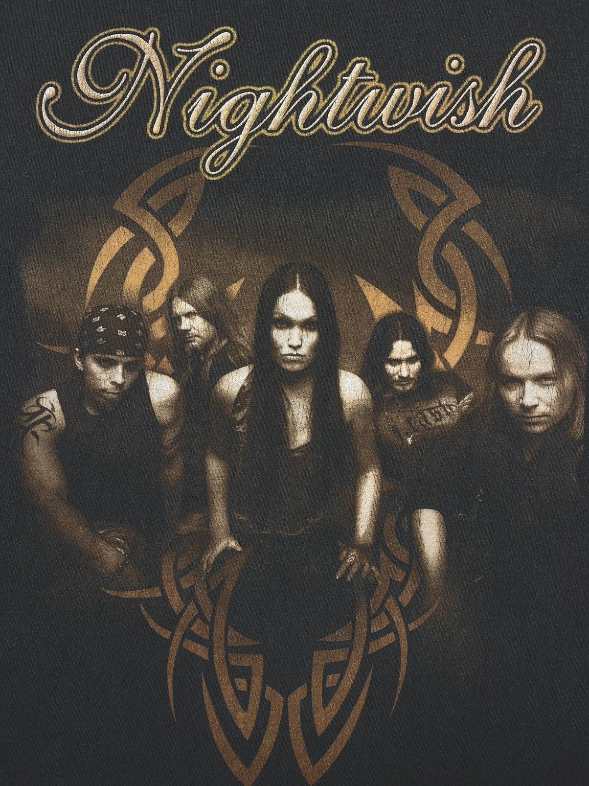 Band Tees Vintage Nightwish “An Angel By My Side” rock band tee 00’s Size US M / EU 48-50 / 2 - 4 Thumbnail