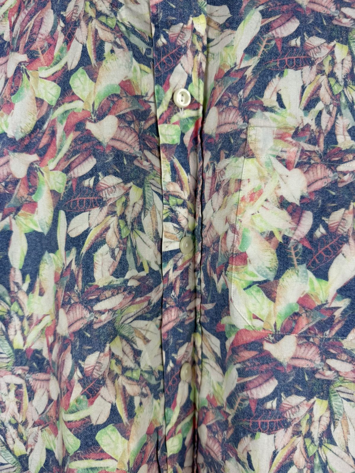 Eton Eton Contemporary Long Sleeve Floral Pattern Button Up Shirt Size US XL / EU 56 / 4 - 9 Thumbnail