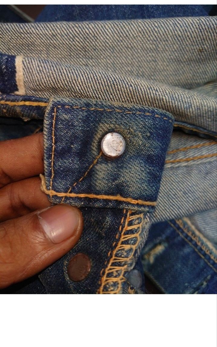 Levi's × Vintage 💥True Vtg 60's Levi’s top button 'W' Selvedge Rare🌟 Size US 32 / EU 48 - 4 Thumbnail
