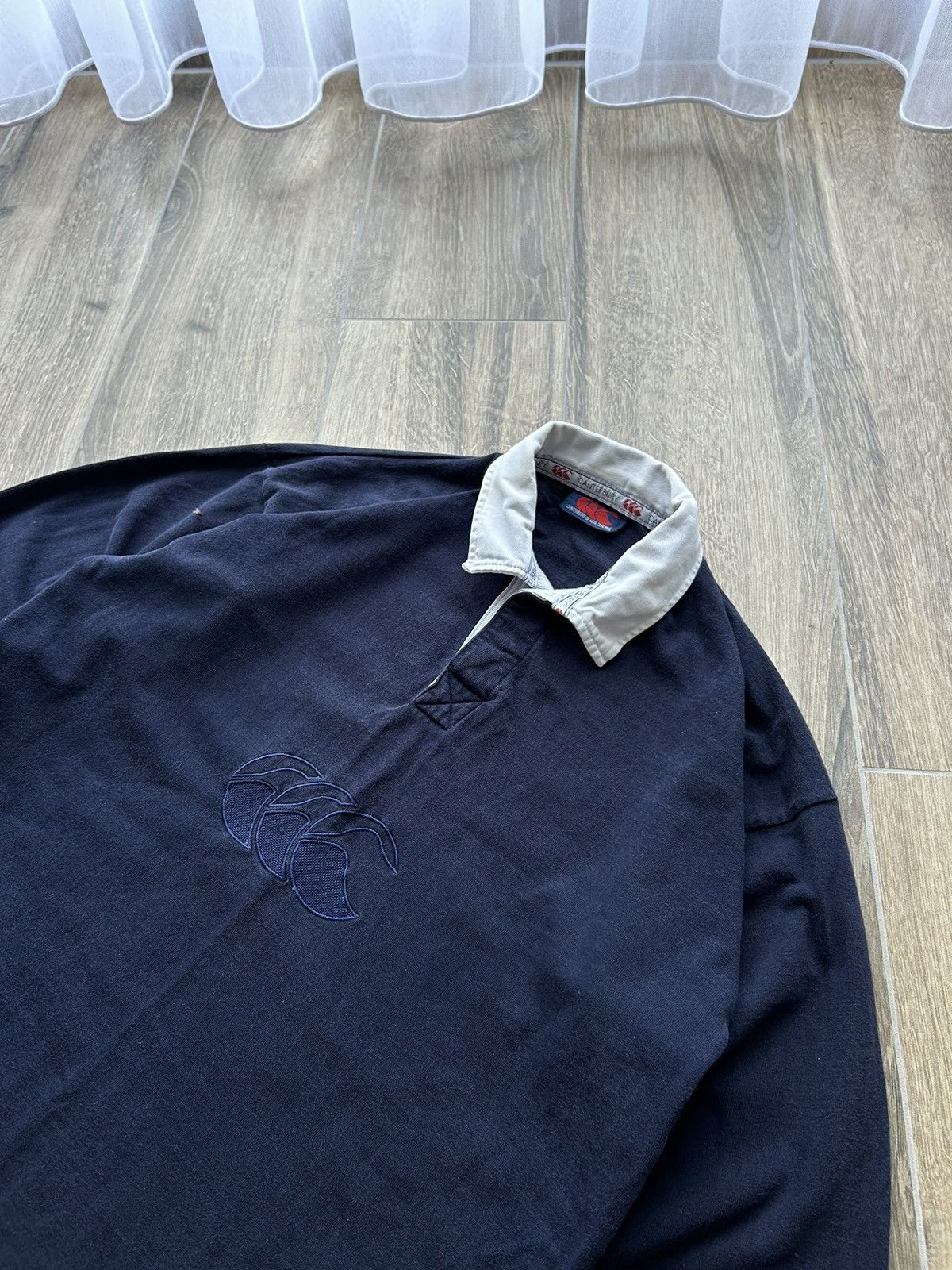 Canterbury of New Zealand × Vintage Vintage Canterbury Big logo 90s jersey Made in England Size US M / EU 48-50 / 2 - 2 Thumbnail