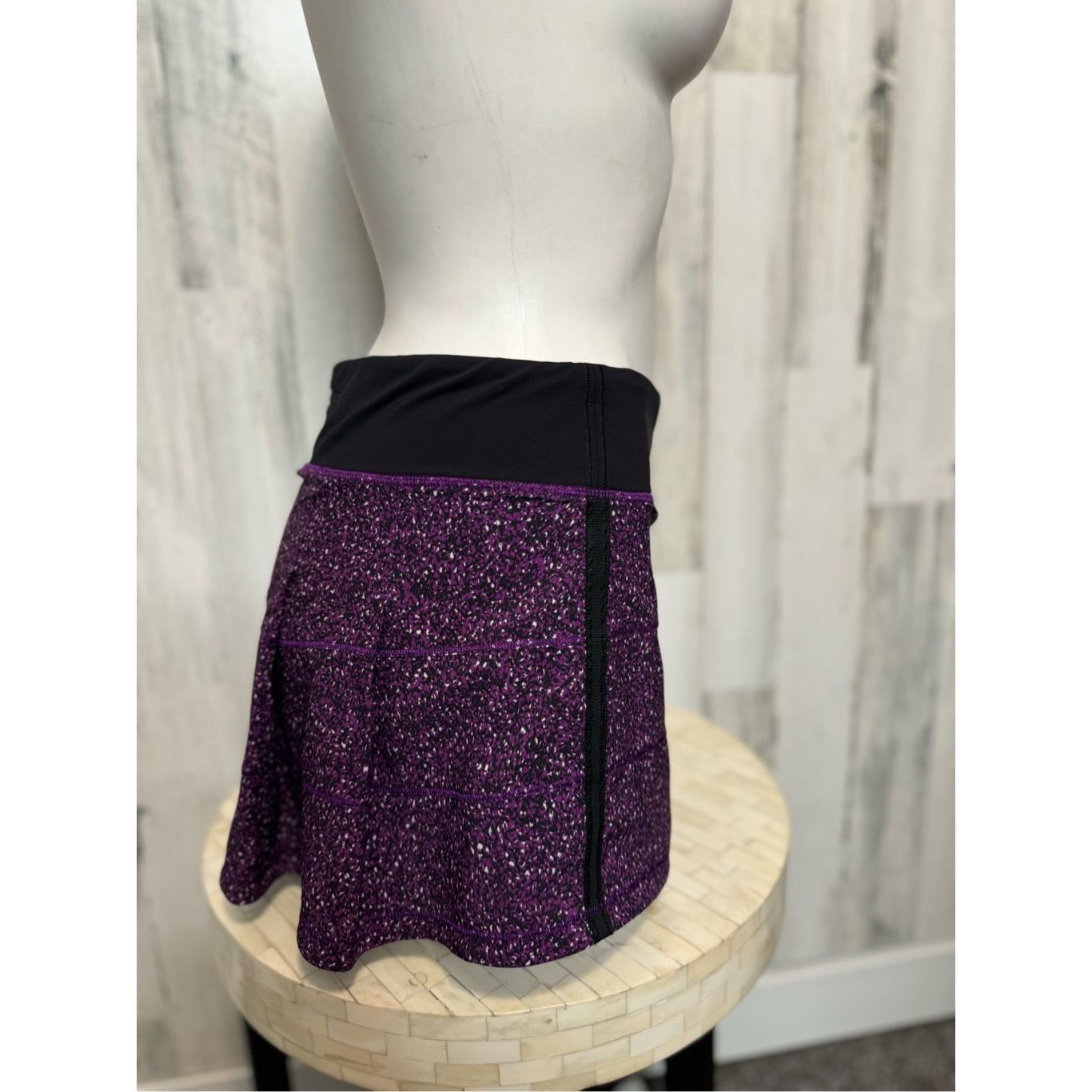 Lululemon Lululemon Purple Speckled Athletic Skort Size 6 Built-In Sho Size 27" / US 4 / IT 40 - 8 Thumbnail