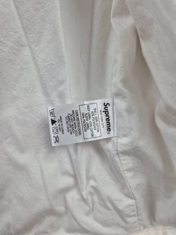 Supreme Supreme Men's White Daniel Johnston Work Full Zip Jackets XL Size US XL / EU 56 / 4 - 8 Thumbnail