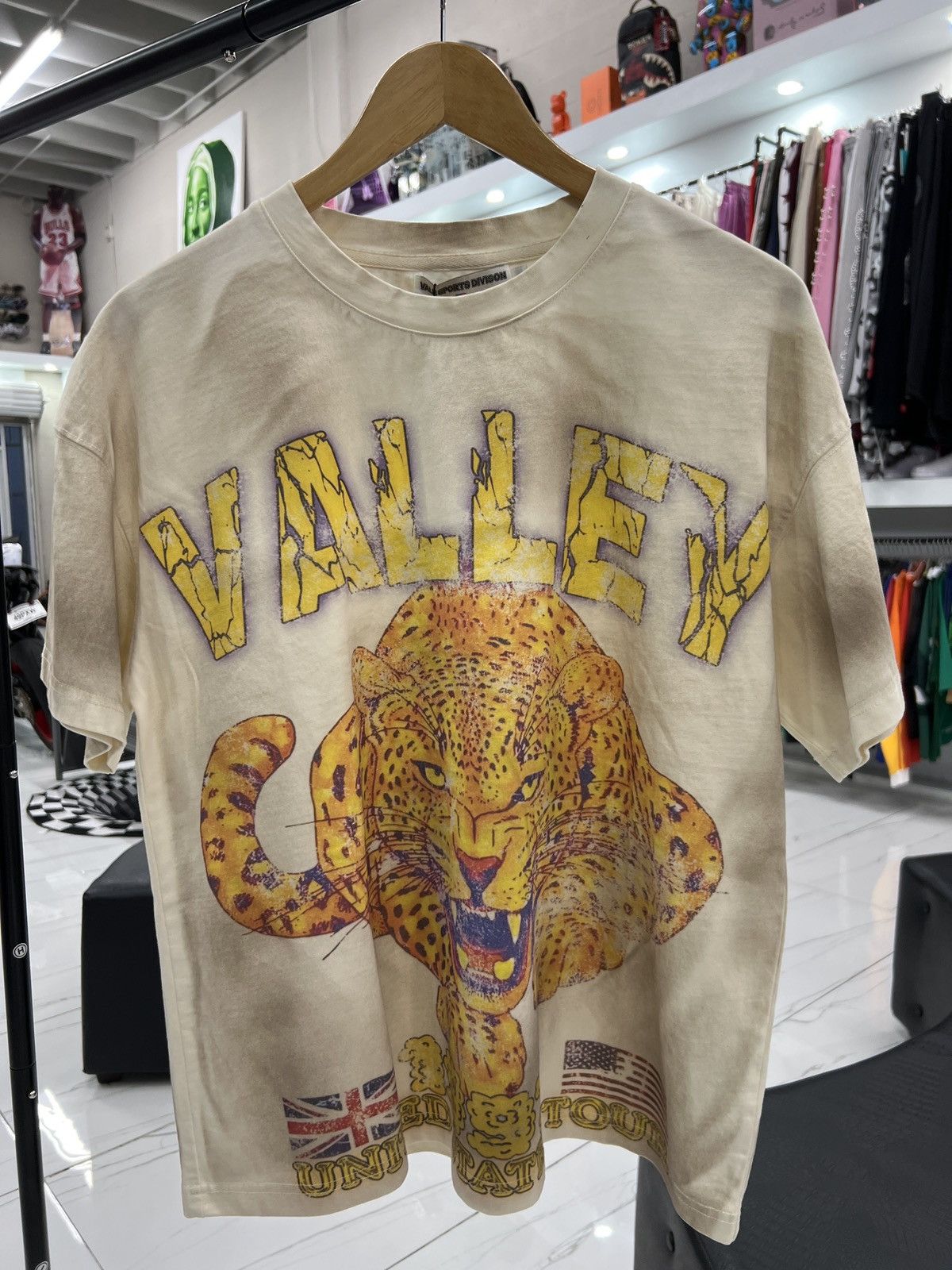 Vale Vale Cheetah Beige Tee Size US S / EU 44-46 / 1 - 1 Thumbnail