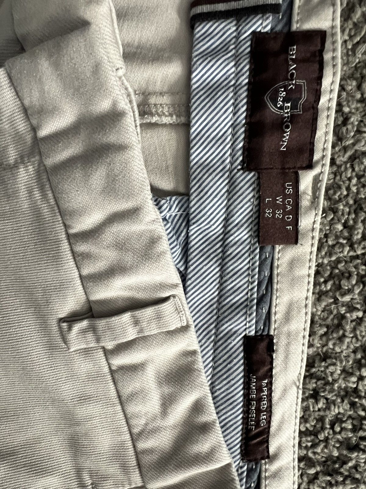 Black Brown 1826 Black Brown 1826 Khakis Size US 32 / EU 48 - 3 Thumbnail