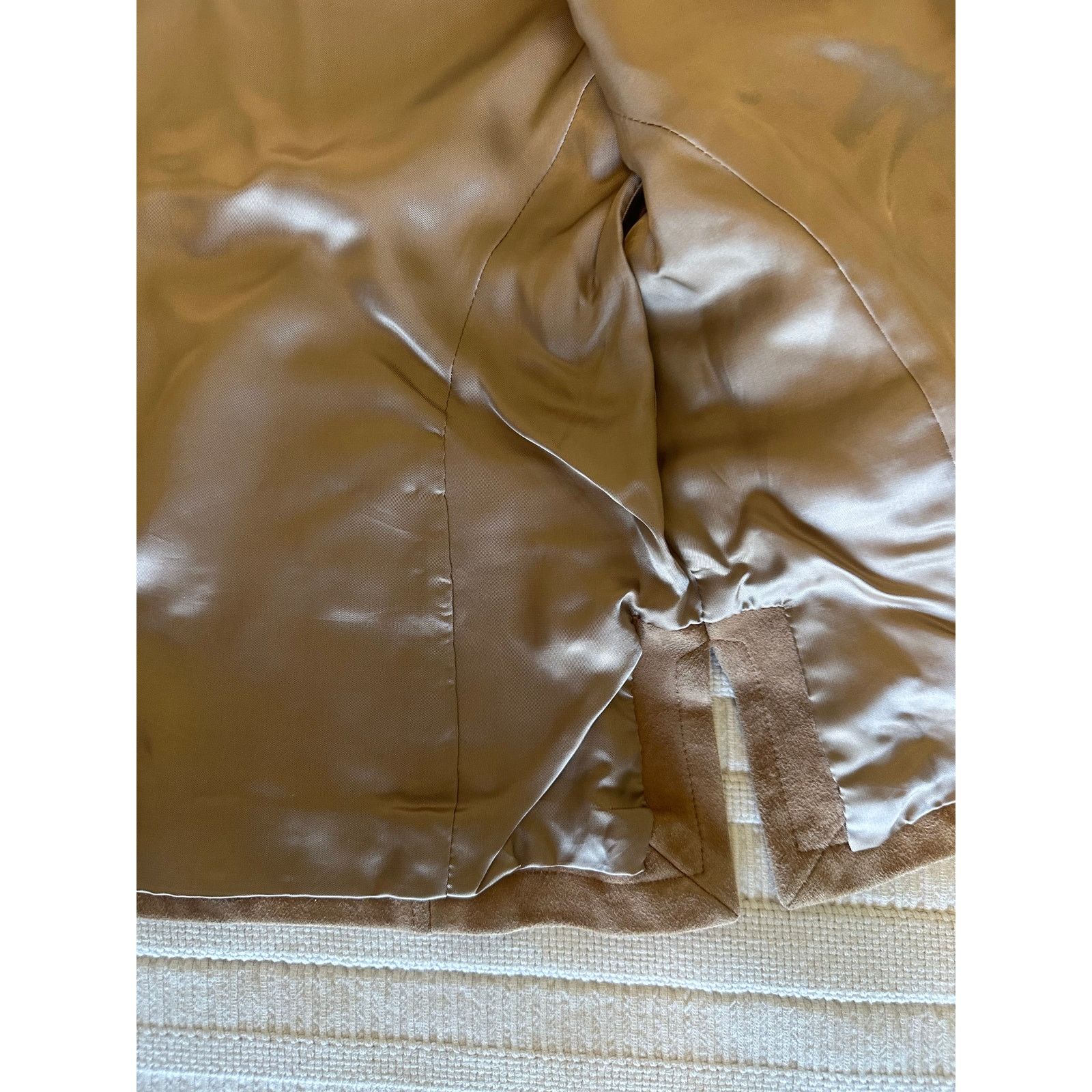 Faconnable Façonnable S Goatskin Leather Jacket Size S / US 4 / IT 40 - 4 Thumbnail