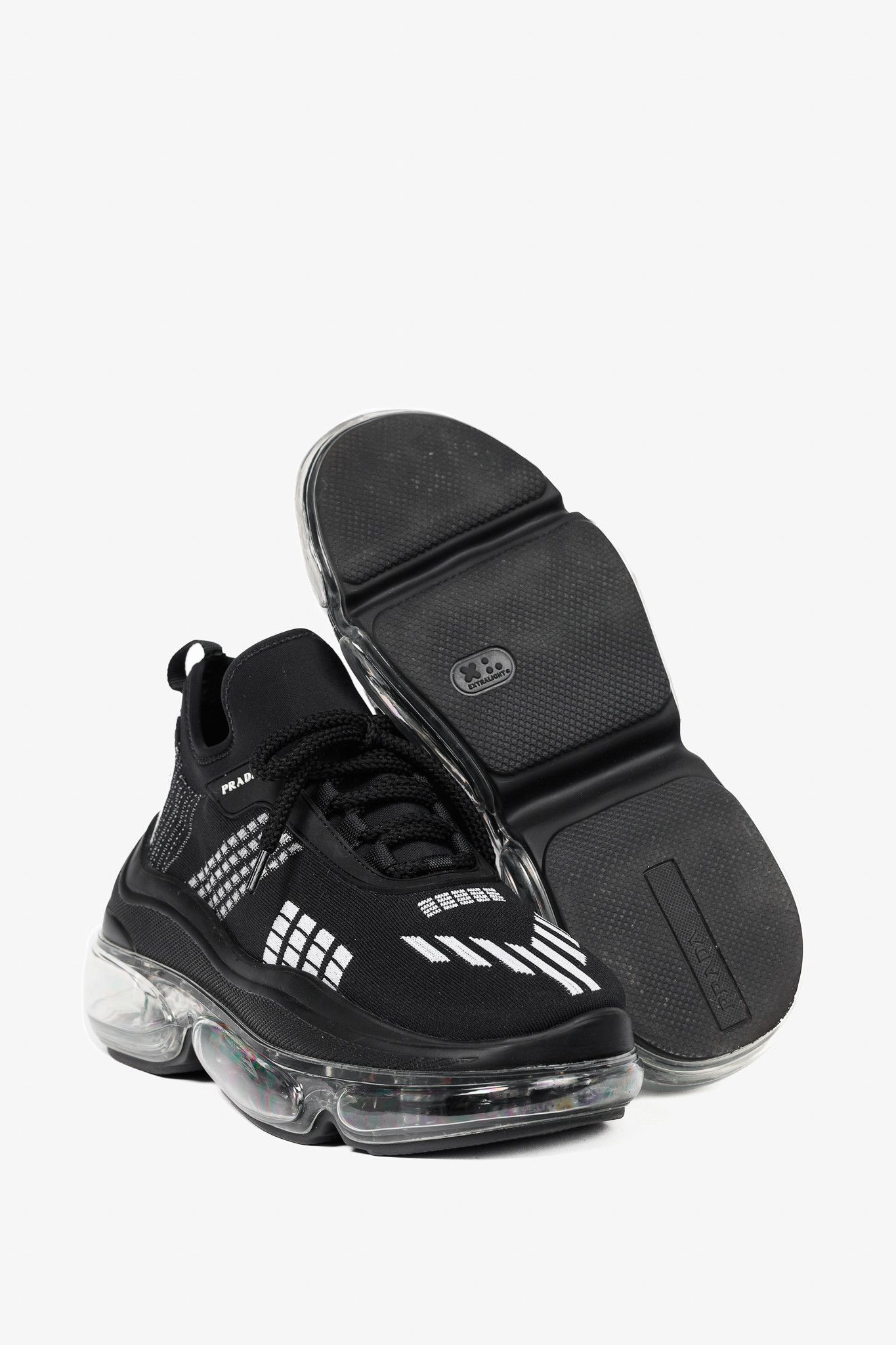 Prada Prada Cloudbust Nero Nylon Tech Low-Top Sneakers Size US 6 / IT 36 - 4 Thumbnail