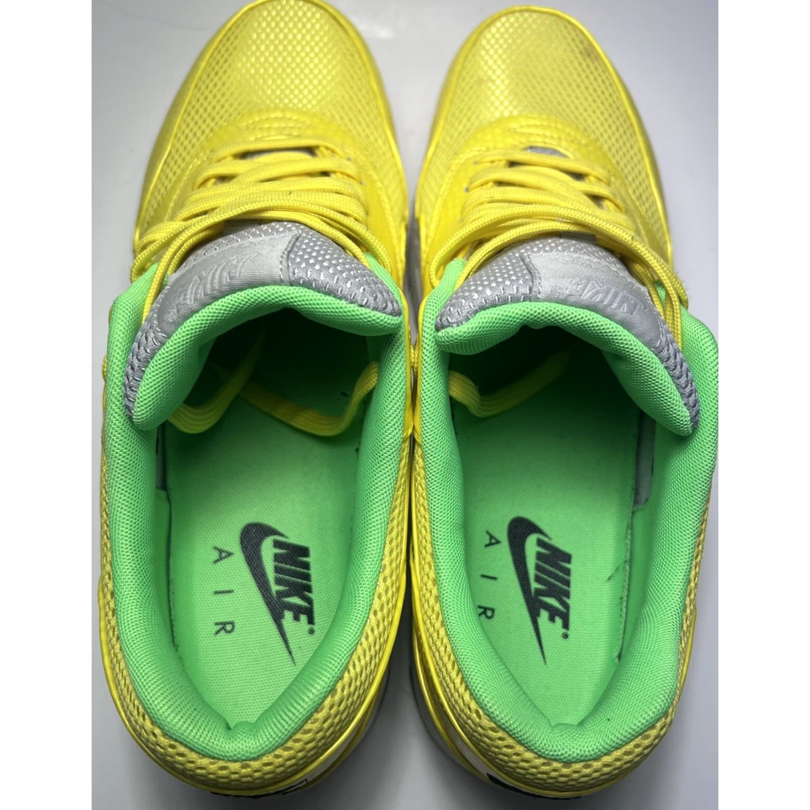 Nike Nike Air Max 1 FB Premium Qs Mercurial Pack VNDS Vibrant Yellow US 10 Nike Air Max 1 Mens Sneakers 2013 Yellow Extra Words Size ONE SIZE - 7 Thumbnail