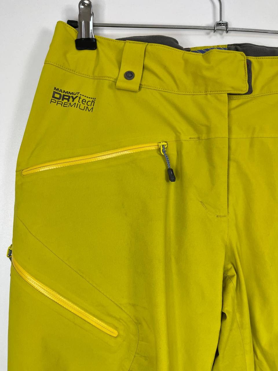 Mammut Mammut DryTech Premium Ski Pants Yellow Waterproof Womens 40 Size 40" / US 18 - 2 Thumbnail