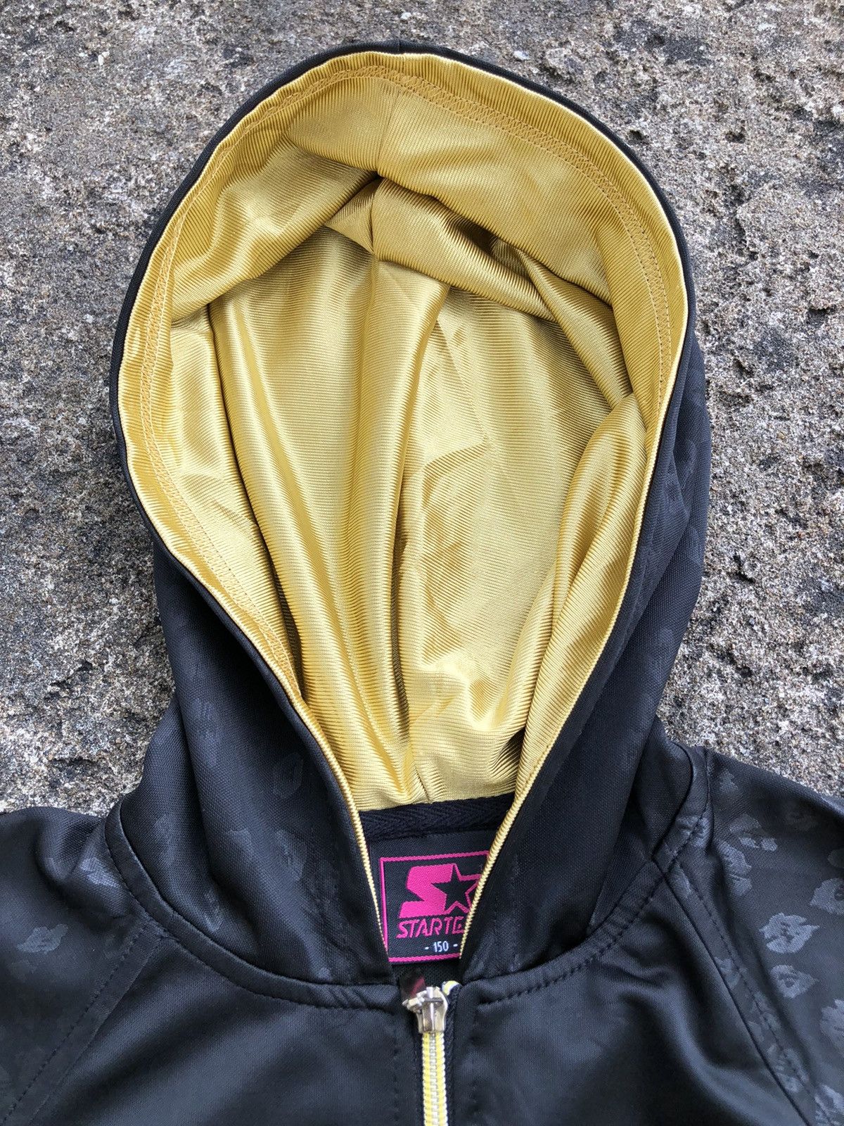 Starter Starter Y2K Vintage Cool Hoodie, Leopard Gold Shinny Diamond Size M / US 6-8 / IT 42-44 - 5 Thumbnail