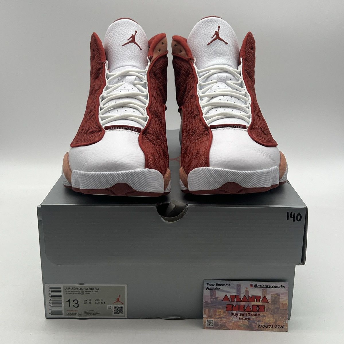 Jordan Brand Air Jordan 13 dune red Size US 13 / EU 46 - 2 Thumbnail