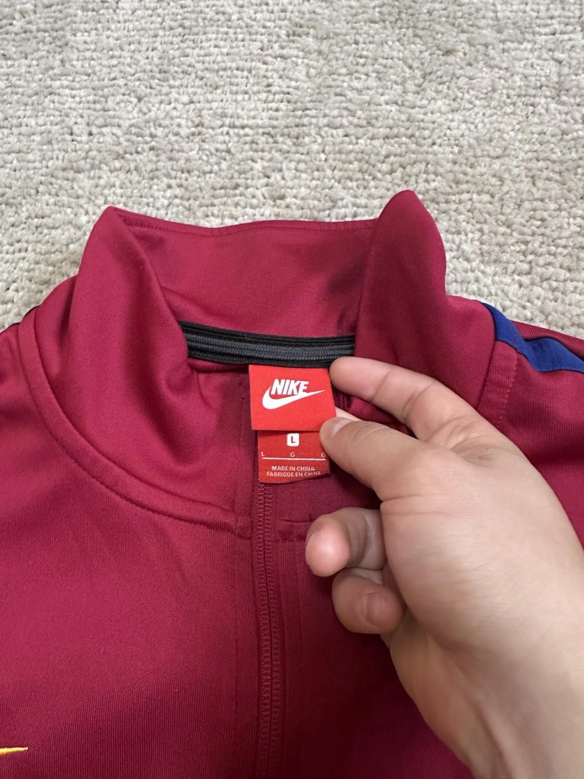 Nike Barcelona 2017/18 Football Soccer Track Jacket Nike Size L Size US L / EU 52-54 / 3 - 6 Thumbnail