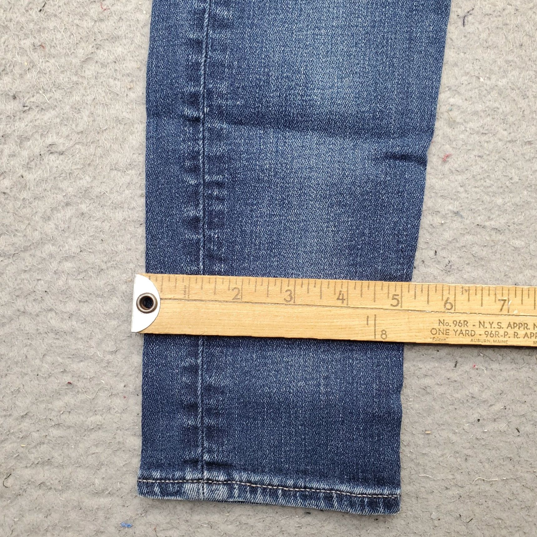 Lucky Brand Lucky Brand Jeans Women 2/26 Blue Denim Slim Fit Streetwear Grunge 5-Pocket Design Inseam 26.5" W28 Size 26" / US 2 / IT 38 - 5 Thumbnail