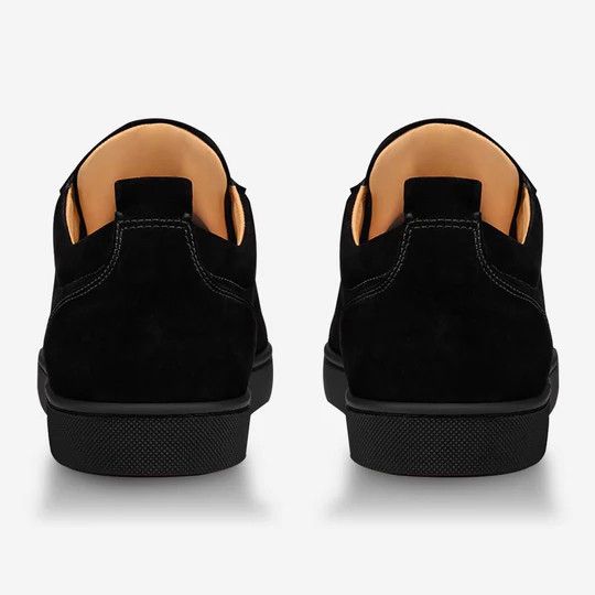 Christian Louboutin oc11z0425 Louis Junior Flat in Black Size US 12 / EU 45 - 3 Thumbnail