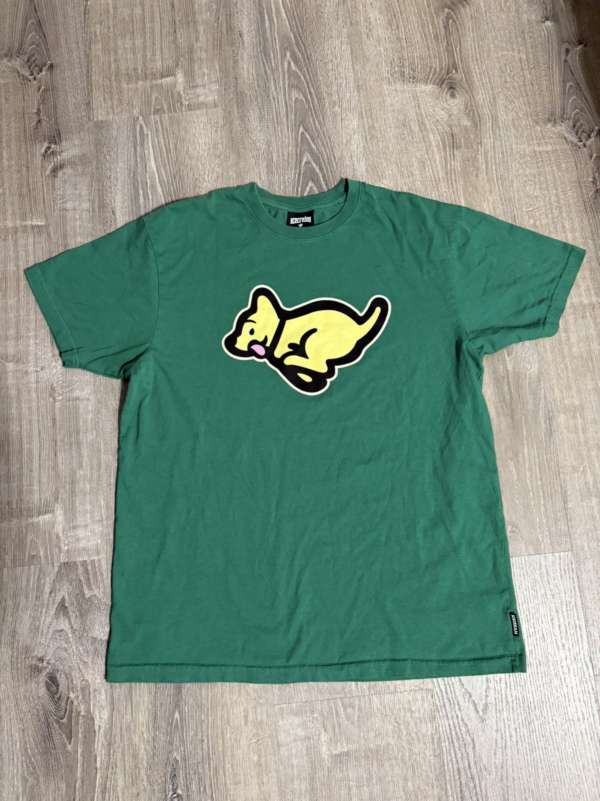 Billionaire Boys Club × Icecream ICECREAM Running dog T-shirt Size US XL / EU 56 / 4 - 1 Thumbnail