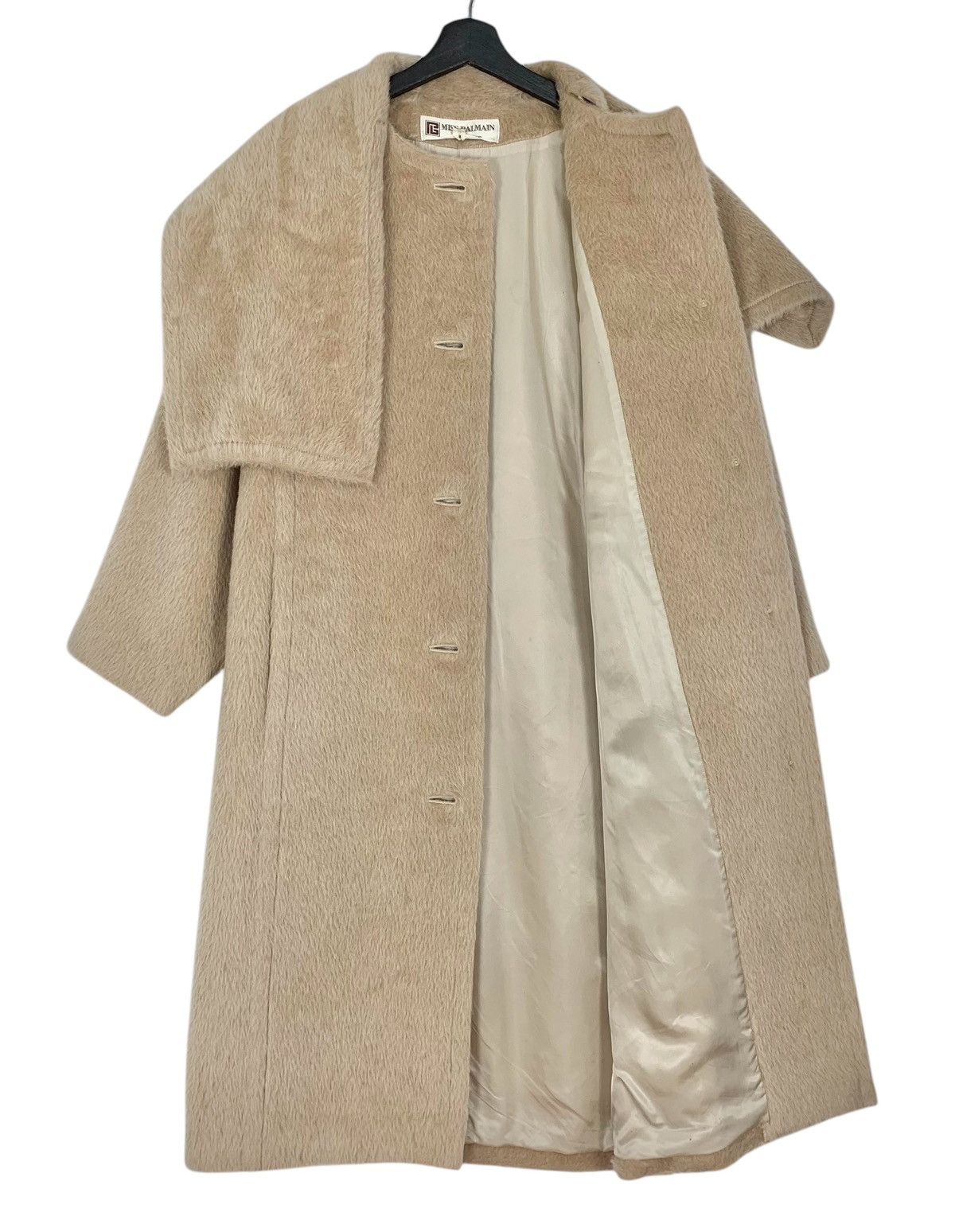 Balmain Miss Balmain Pierre Balmain French Designer Luxury LongCoat Size M / US 6-8 / IT 42-44 - 3 Thumbnail