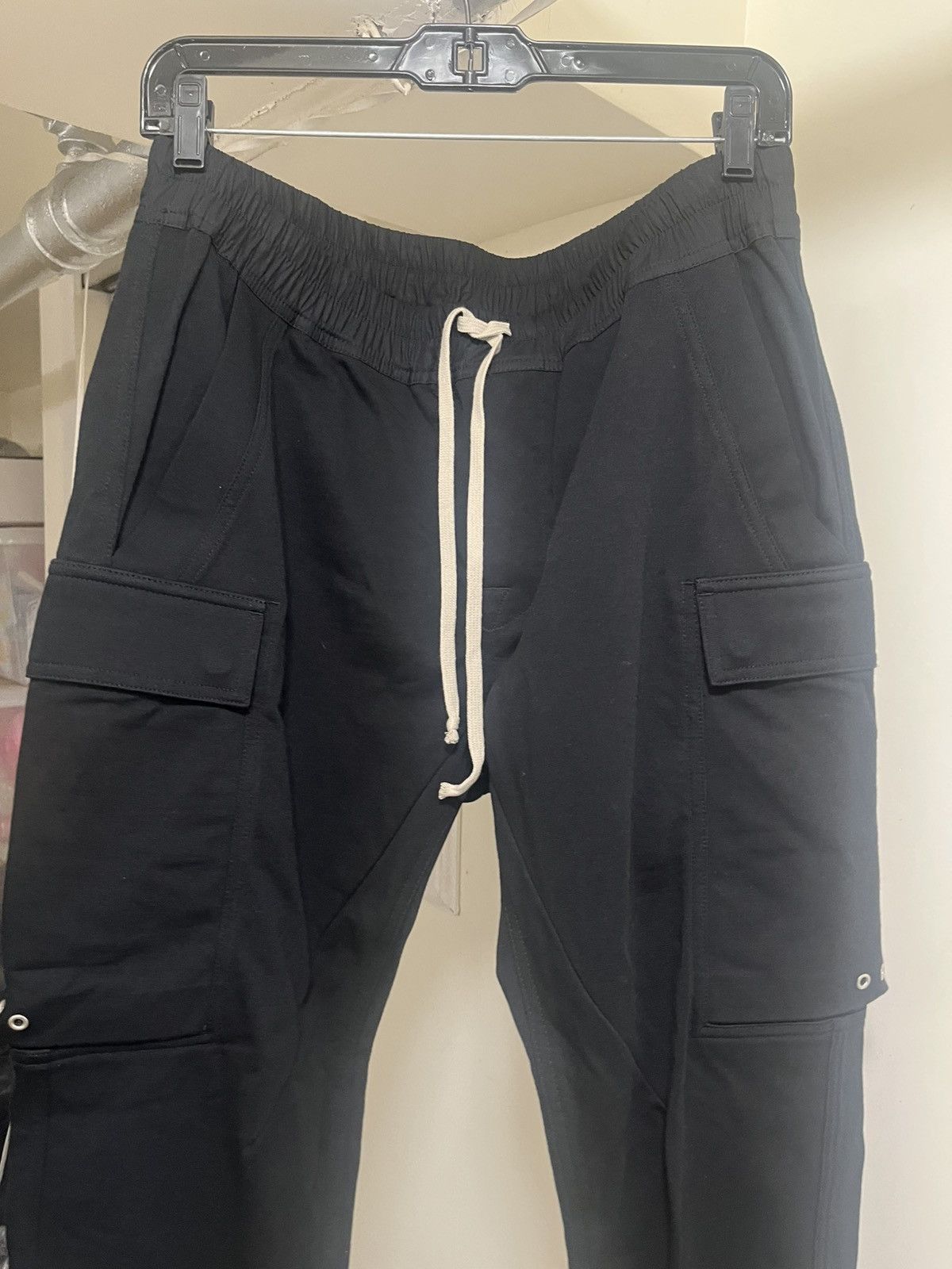 Rick Owens Rick Owens Drawstring Cargo Joggers Sz 48 IT(12us) Size 34" / US 12 / IT 48 - 3 Thumbnail
