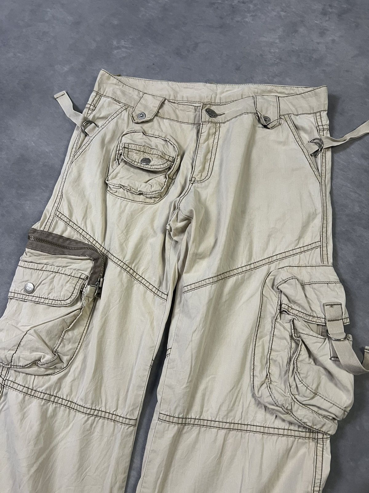 Kapital 2000s Japanese Hysteric GOA Vuja Flare Cargo y2k Lgb Ifsix Size US 29 - 3 Thumbnail