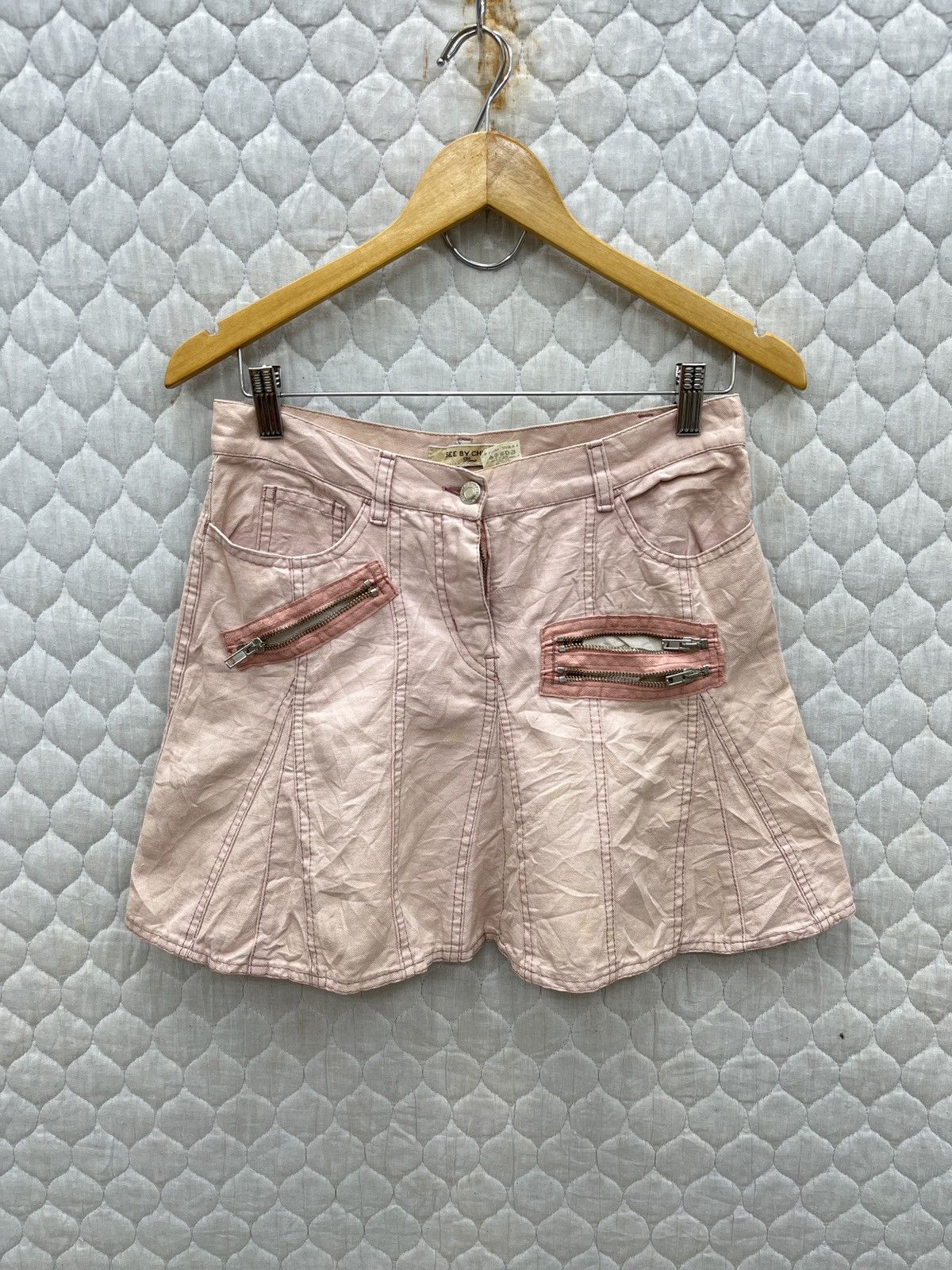 image of Steals See By Chloe Skirts in Pink, Women's (Size 29)
