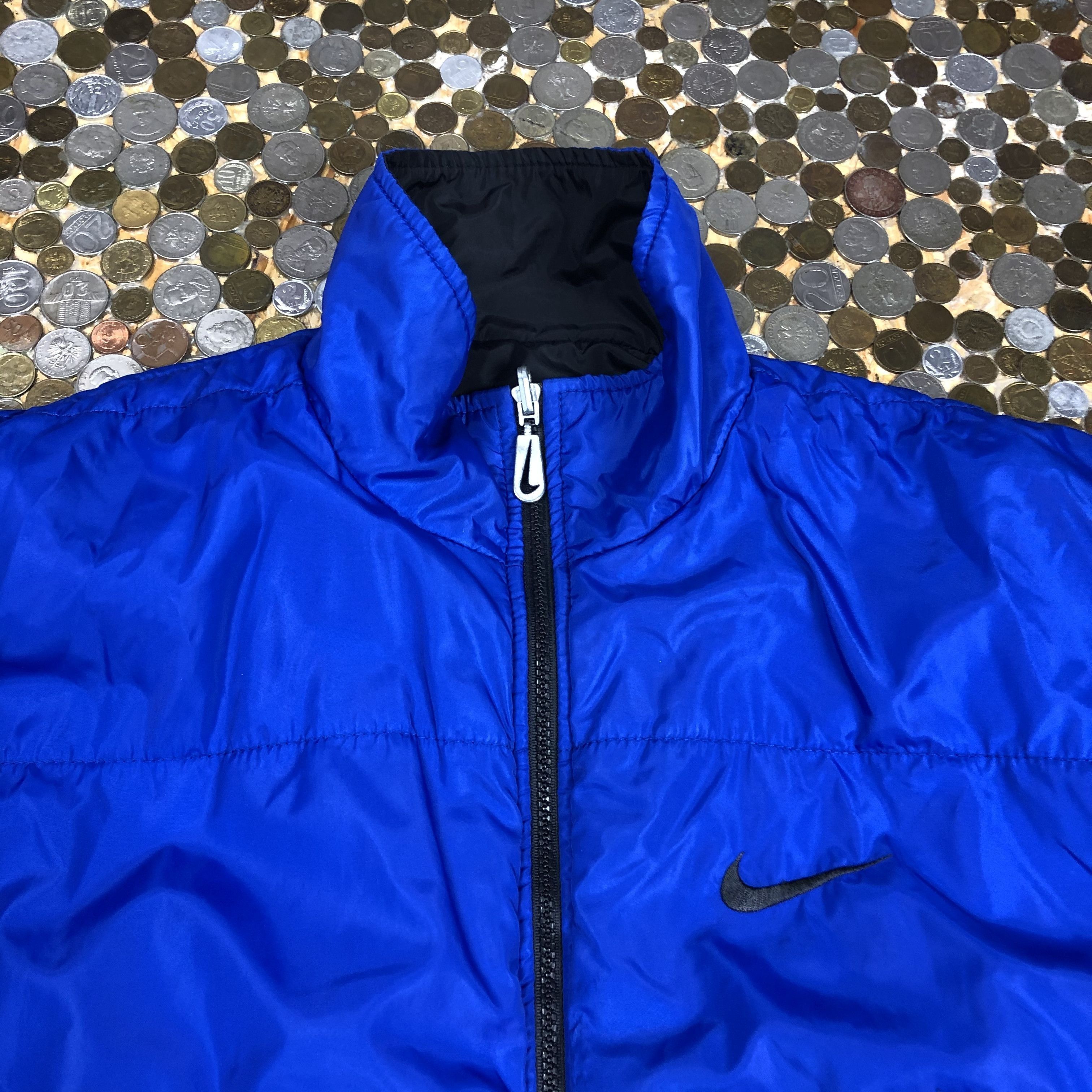 Nike Nike Vintage Puffer Bomber jacket double side center swoosh Size US M / EU 48-50 / 2 - 4 Thumbnail