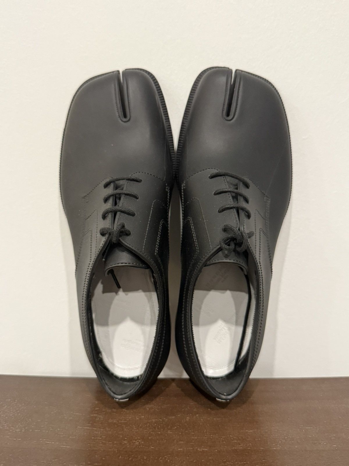 Maison Margiela Maison Margiela Derby Shoes in Black Size US 8 / EU 41 - 4 Thumbnail