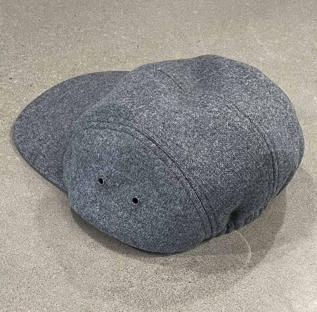 Supreme MINT: F/W 2014 Supreme Fitted Wool Camp Cap "HT Grey" Sz M/L Size ONE SIZE - 5 Thumbnail