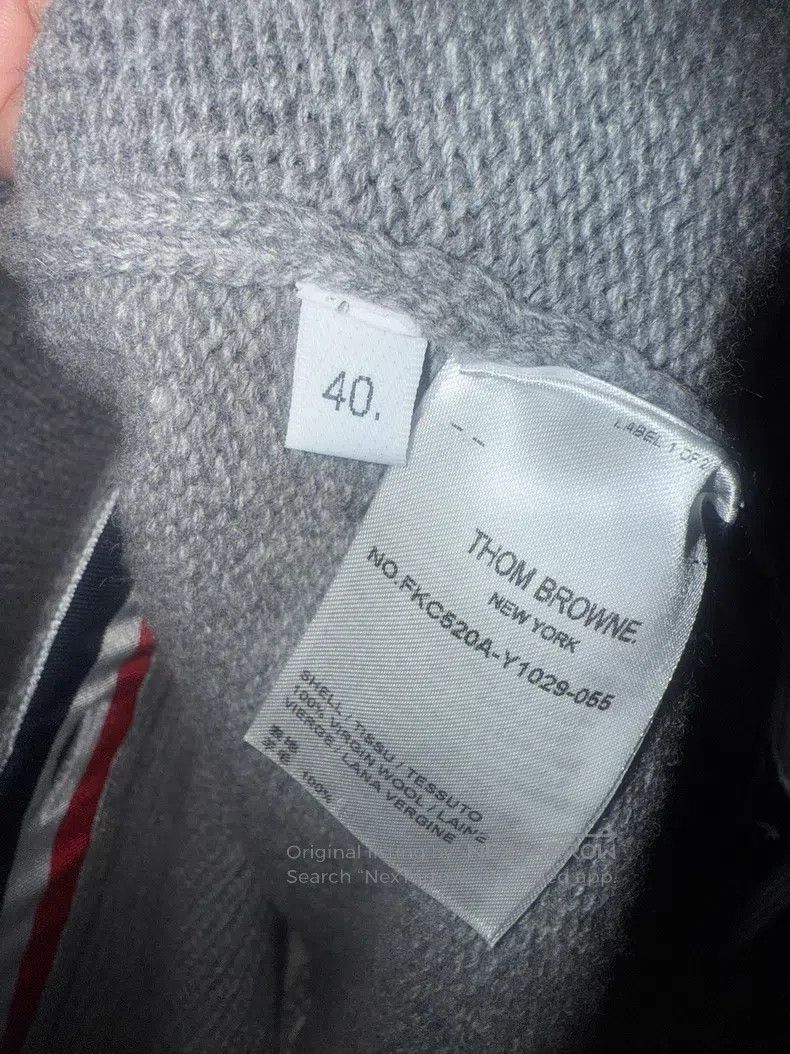 Thom Browne Thom Browne Gray Sweater Size S / US 4 / IT 40 - 4 Thumbnail