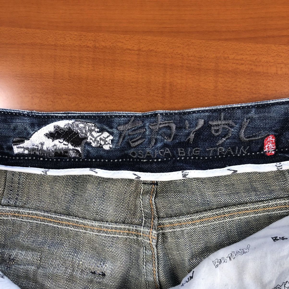 Vintage Big Train Osaka Embroidered Jeans Size US 34 / EU 50 - 16 Thumbnail