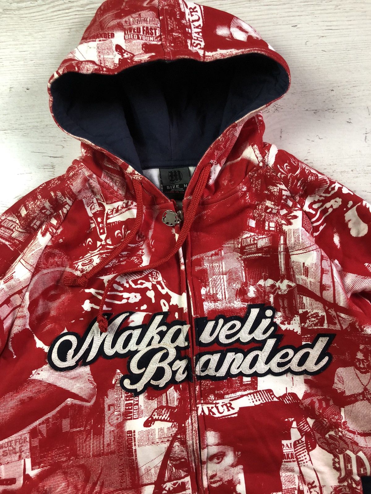 Makaveli Rare Makaveli Branded hoodie vintage rap Size US M / EU 48-50 / 2 - 3 Thumbnail