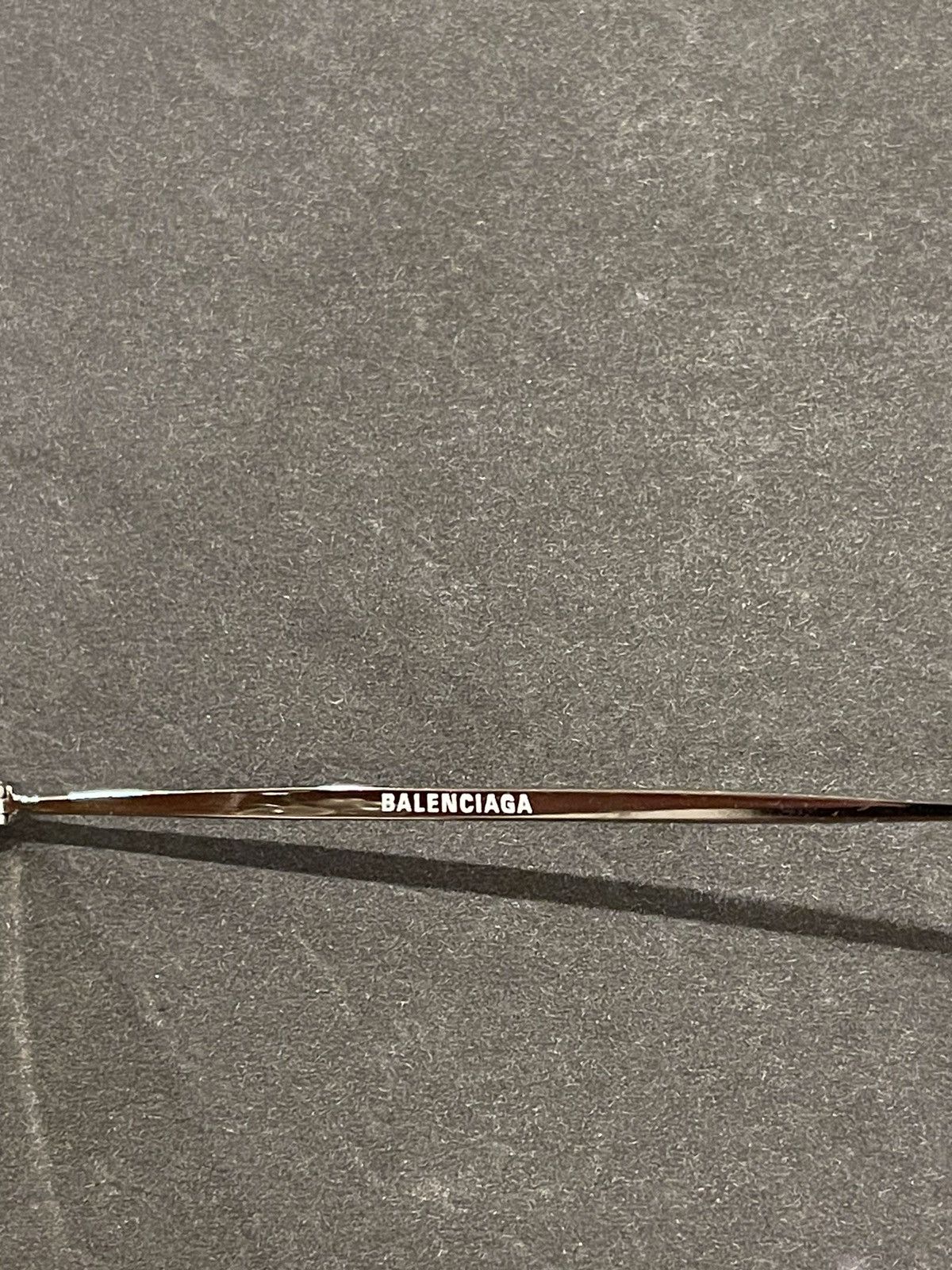 Balenciaga Balenciaga Repeat Text Sunglasses Size ONE SIZE - 4 Thumbnail