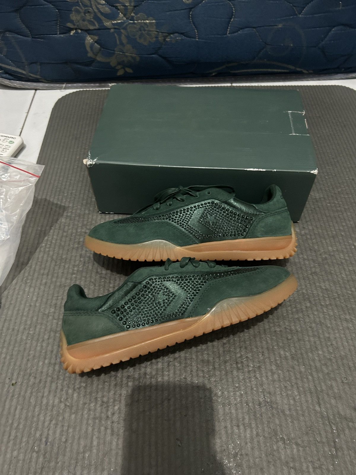Converse converse x swarovski run star trainer deep emerald Size US 5.5 / IT 35.5 - 1 Thumbnail