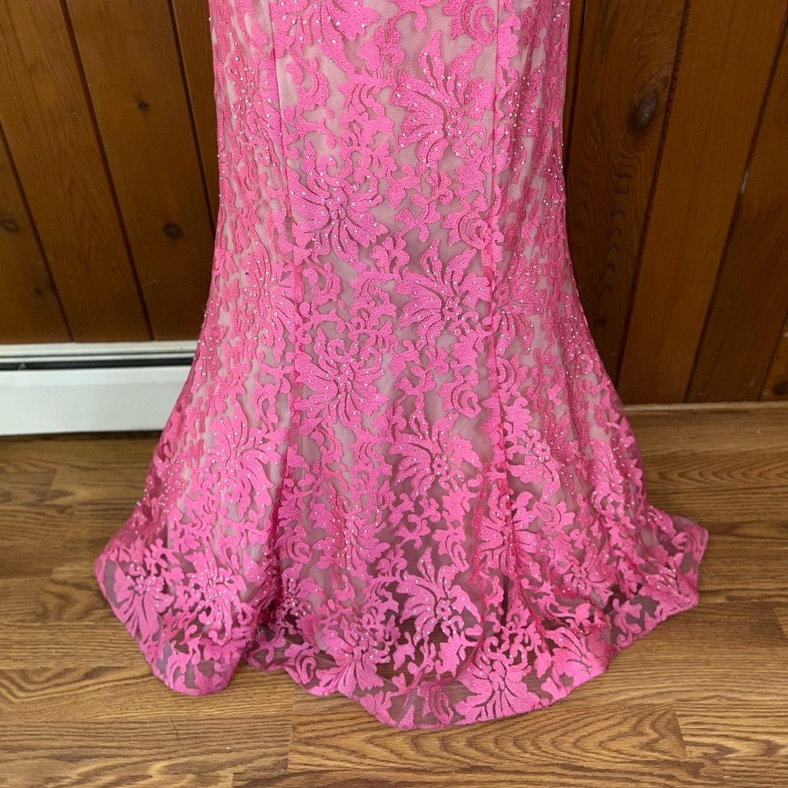 Other Gorgeous Jolene Mock 2 Piece Pageant/Prom Gown! Size XL / US 12-14 / IT 48-50 - 4 Thumbnail