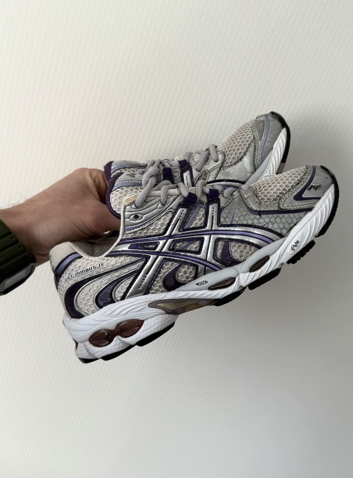 Asics VINTAGE ASICS Y2K GEL NIMBUS HYPE SK8 GORPCORE SNEAKERS Size US 7 / IT 37 - 5 Thumbnail