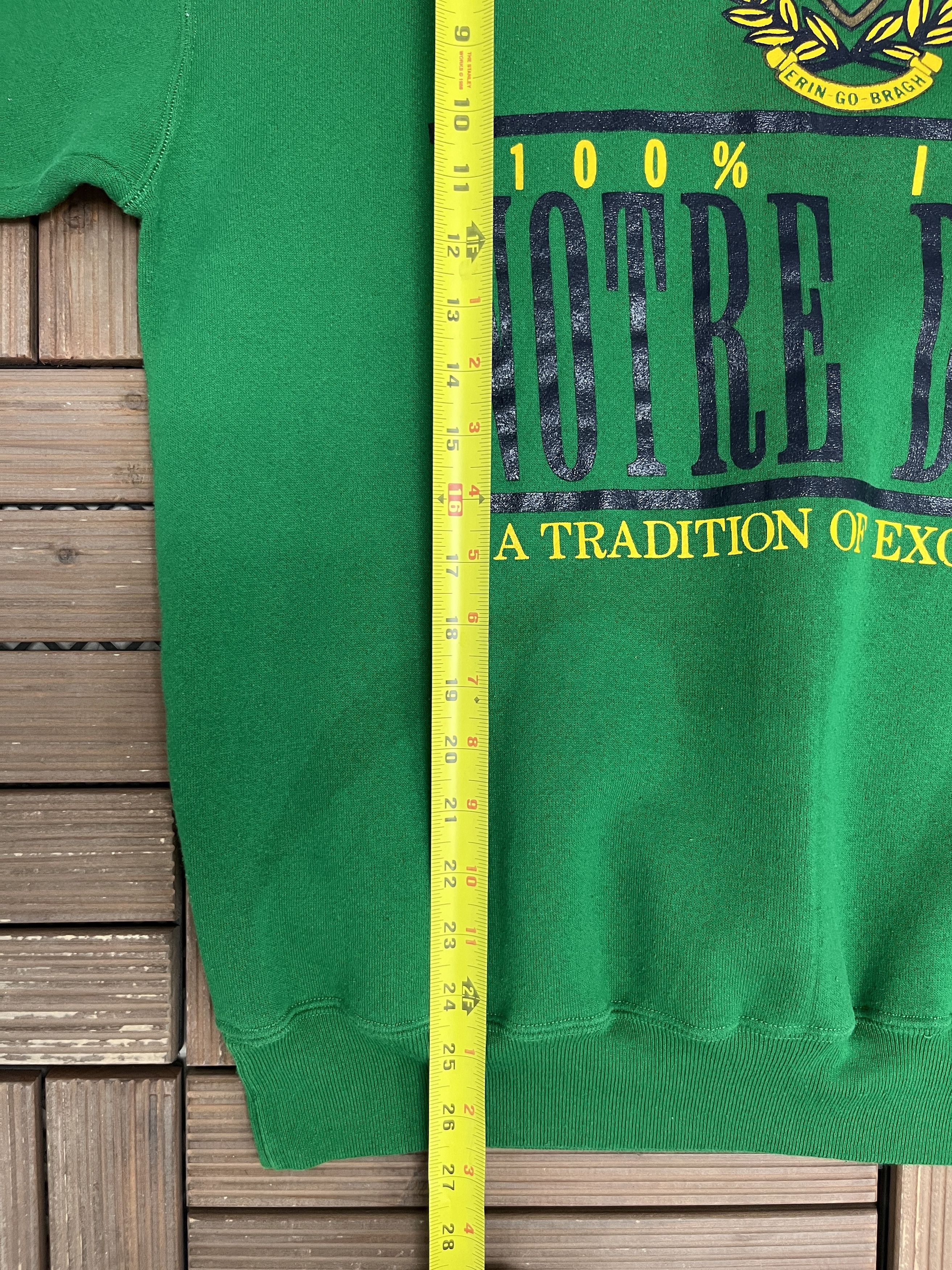 Vintage Notre Dame Fighting Irish Vintage Crewneck Sweater Size US XL / EU 56 / 4 - 8 Thumbnail