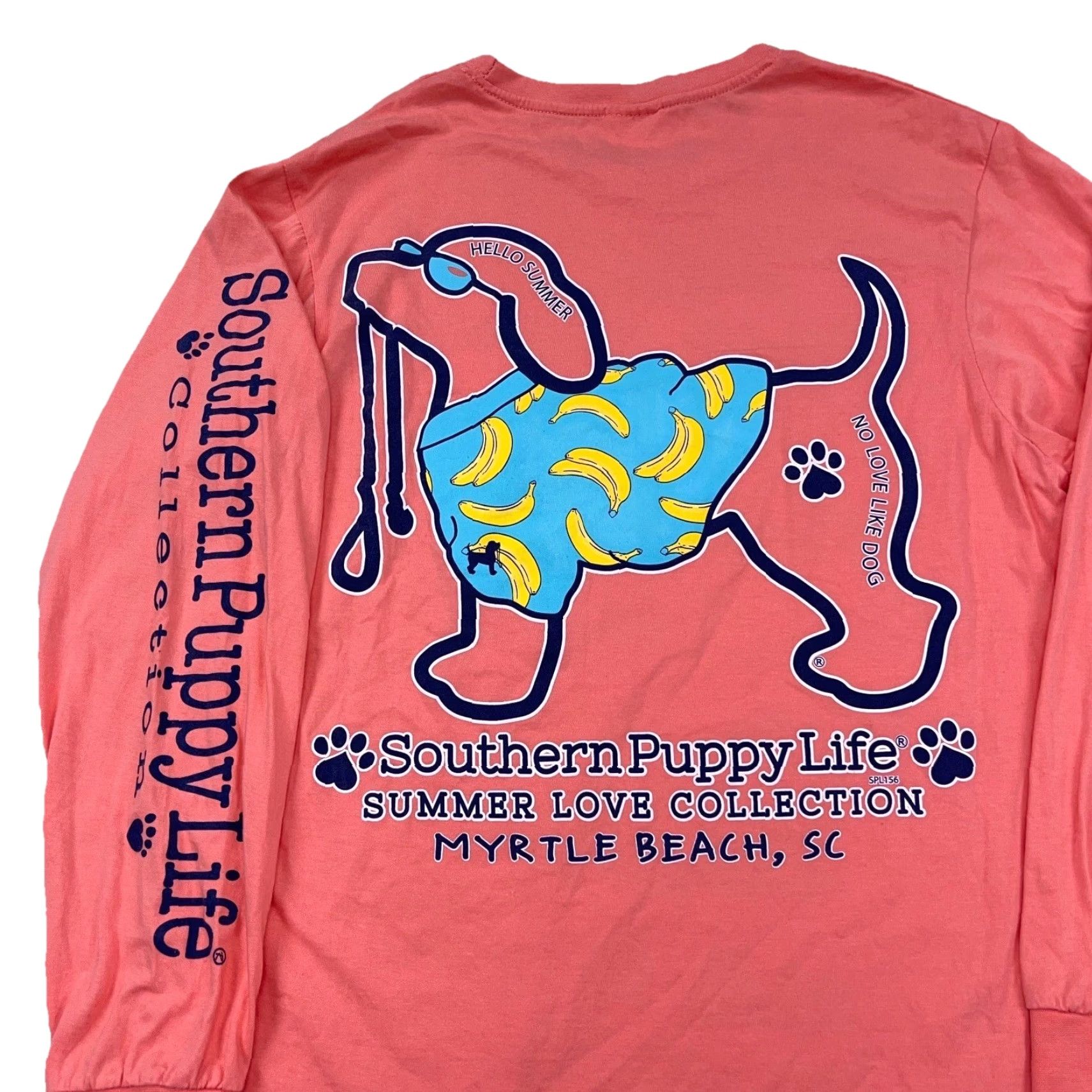 Pinko Spicy Tuna Shirt Women M Pink Tee Ladies Top Veterinarian Preppy Dog Nurse Crew Neck Long Sleeve Logo Tee Vintage No Size M / US 6-8 / IT 42-44 - 3 Thumbnail