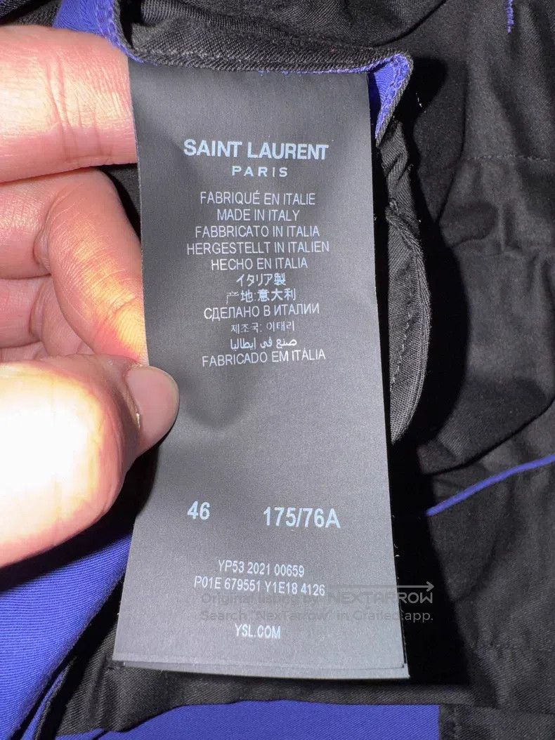 Saint Laurent Paris Saint Laurent Paris Men's Long Pants Size US 30 / EU 46 - 4 Thumbnail
