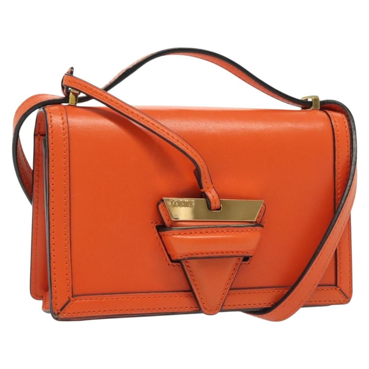 Loewe Loewe Barcelona Shoulder Bag Leather Size ONE SIZE - 1 Thumbnail