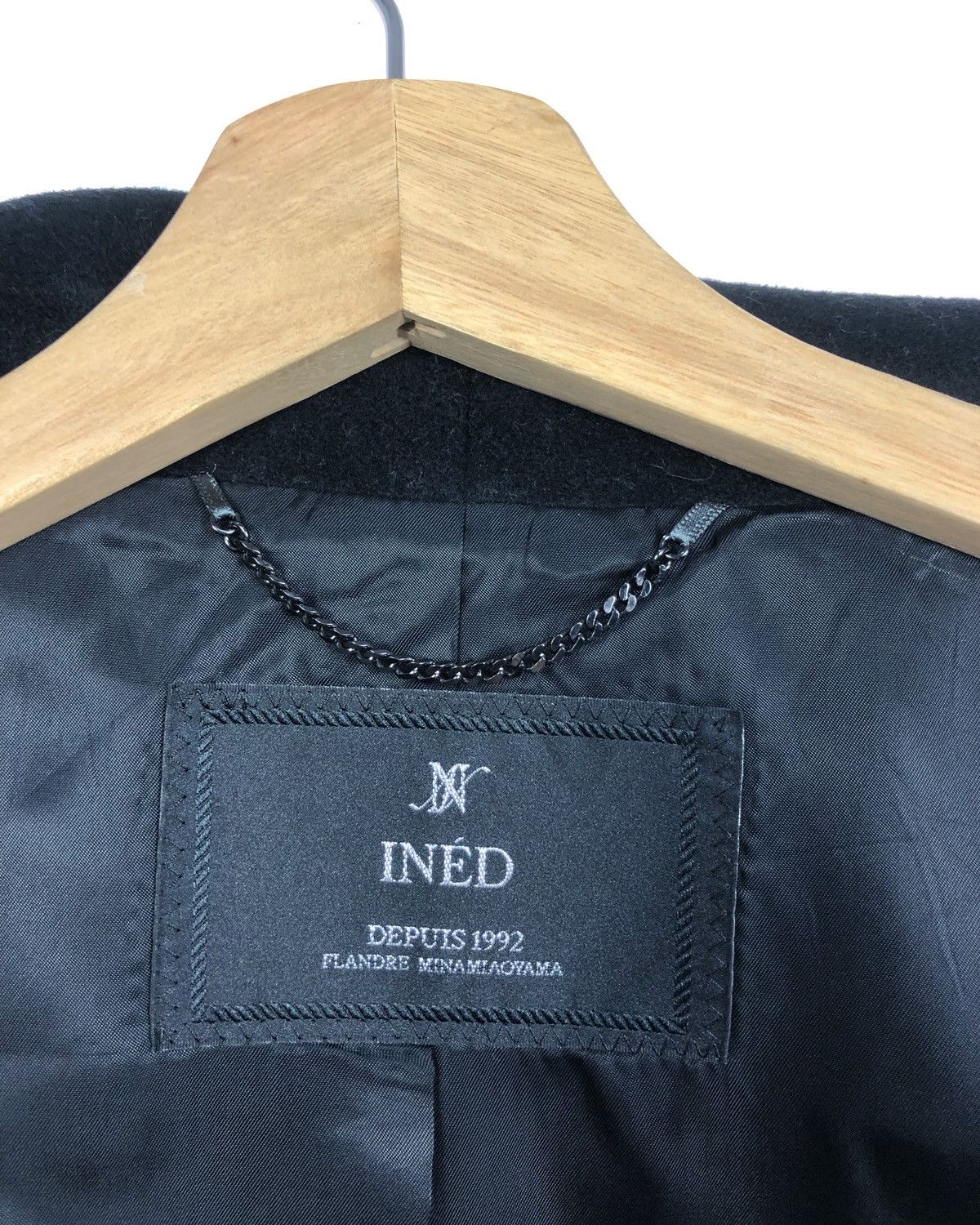 Yohji Yamamoto Rare Ined by Yohji Yamamoto Wool Jacket Size S / US 4 / IT 40 - 10 Thumbnail