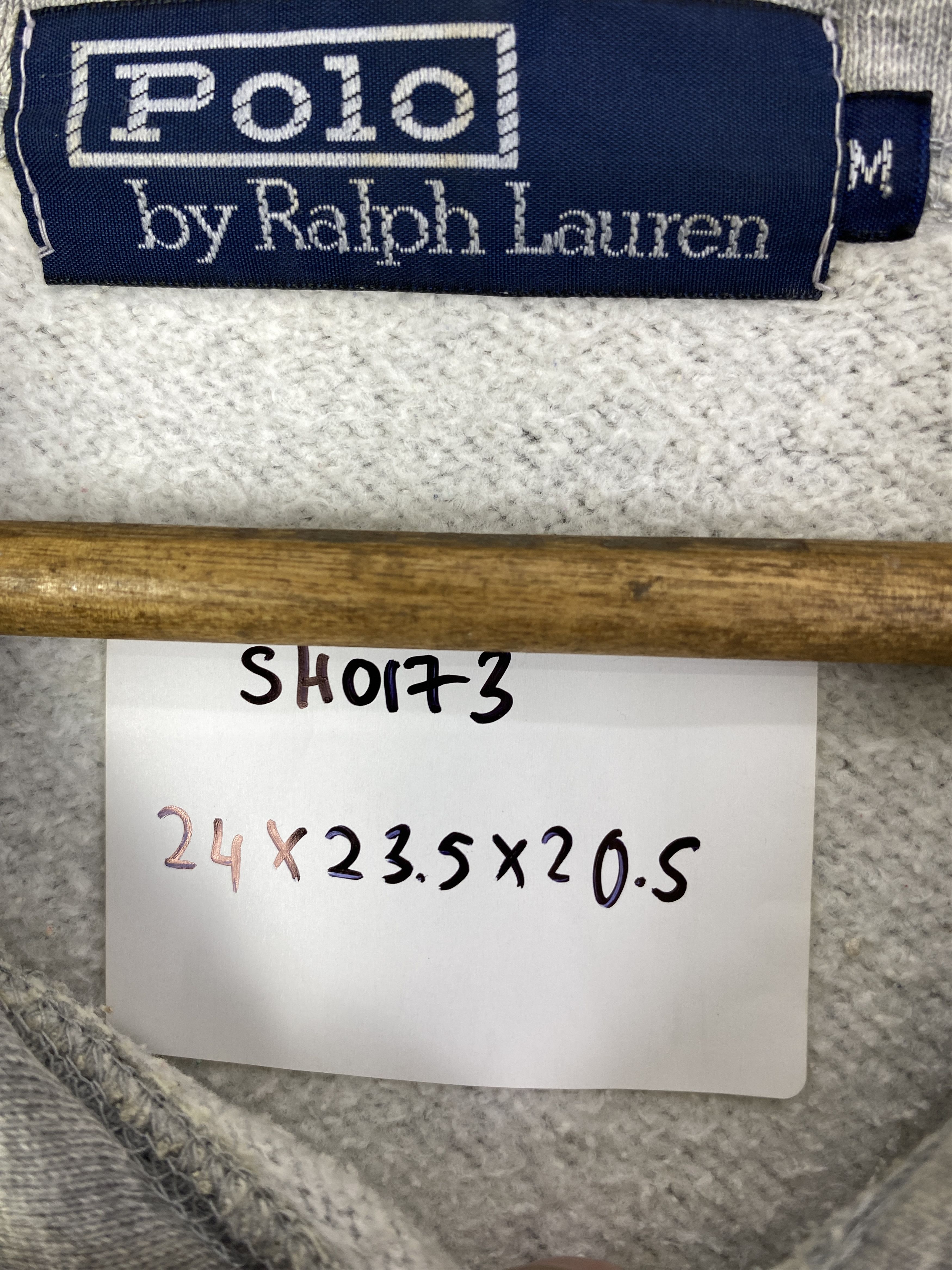 Polo Ralph Lauren Vintage Polo Ralph Lauren Central Logo Hoodie SH0173 Size US M / EU 48-50 / 2 - 13 Thumbnail