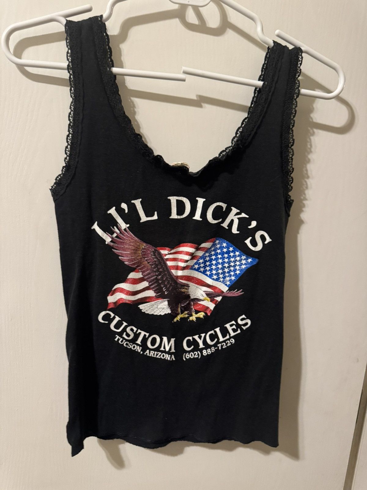 Harley Davidson Y2K Vintage woman’s Harley tank! Size L / US 10 / IT 46 - 1 Thumbnail