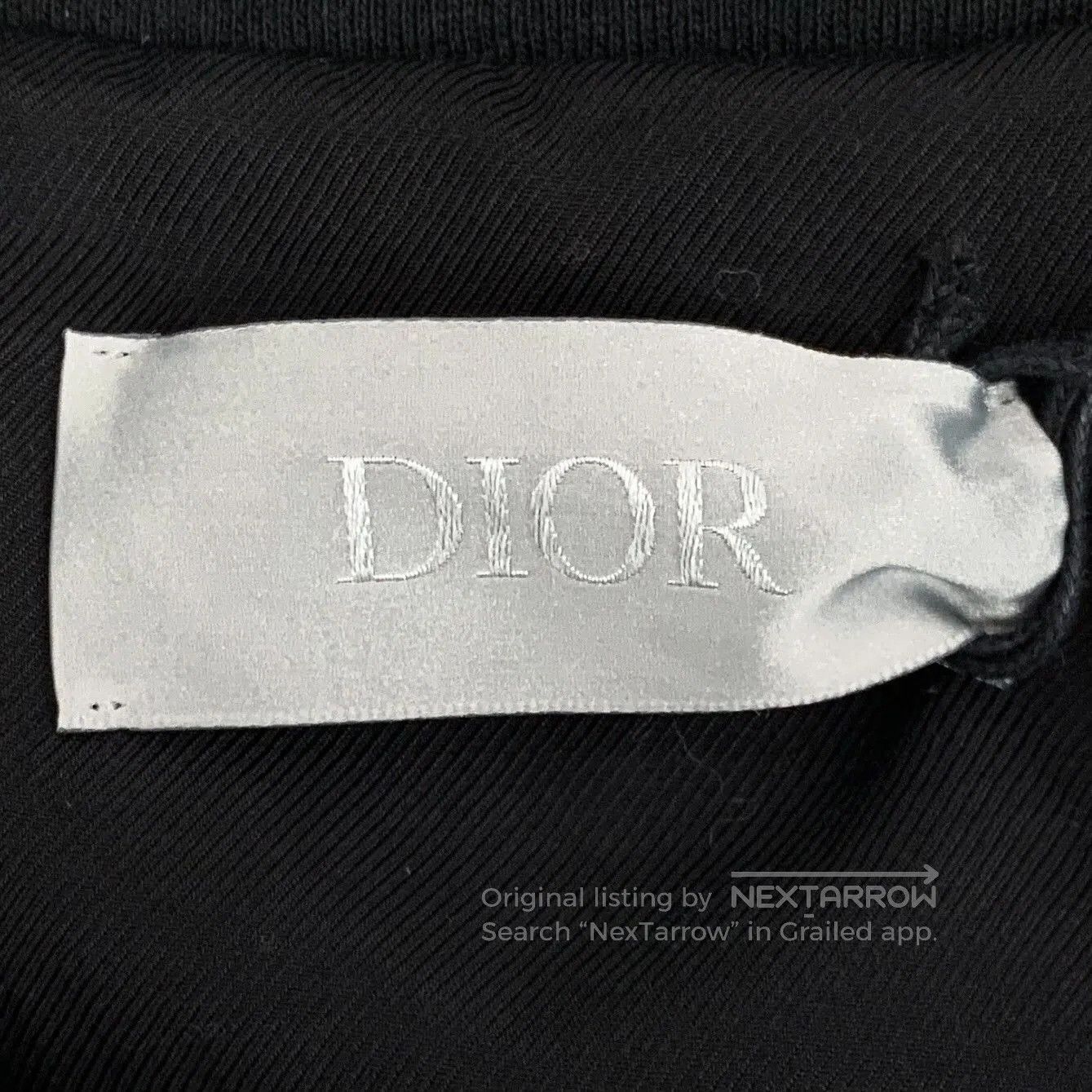Dior Dior Black Logo Embroidered Cotton Zip Jacket. Size US XS / EU 42 / 0 - 5 Thumbnail