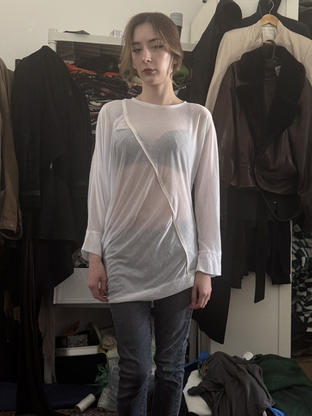 Sandrine Philippe Sandrine Philippe Paris sweep shirt Size S / US 4 / IT 40 - 4 Thumbnail