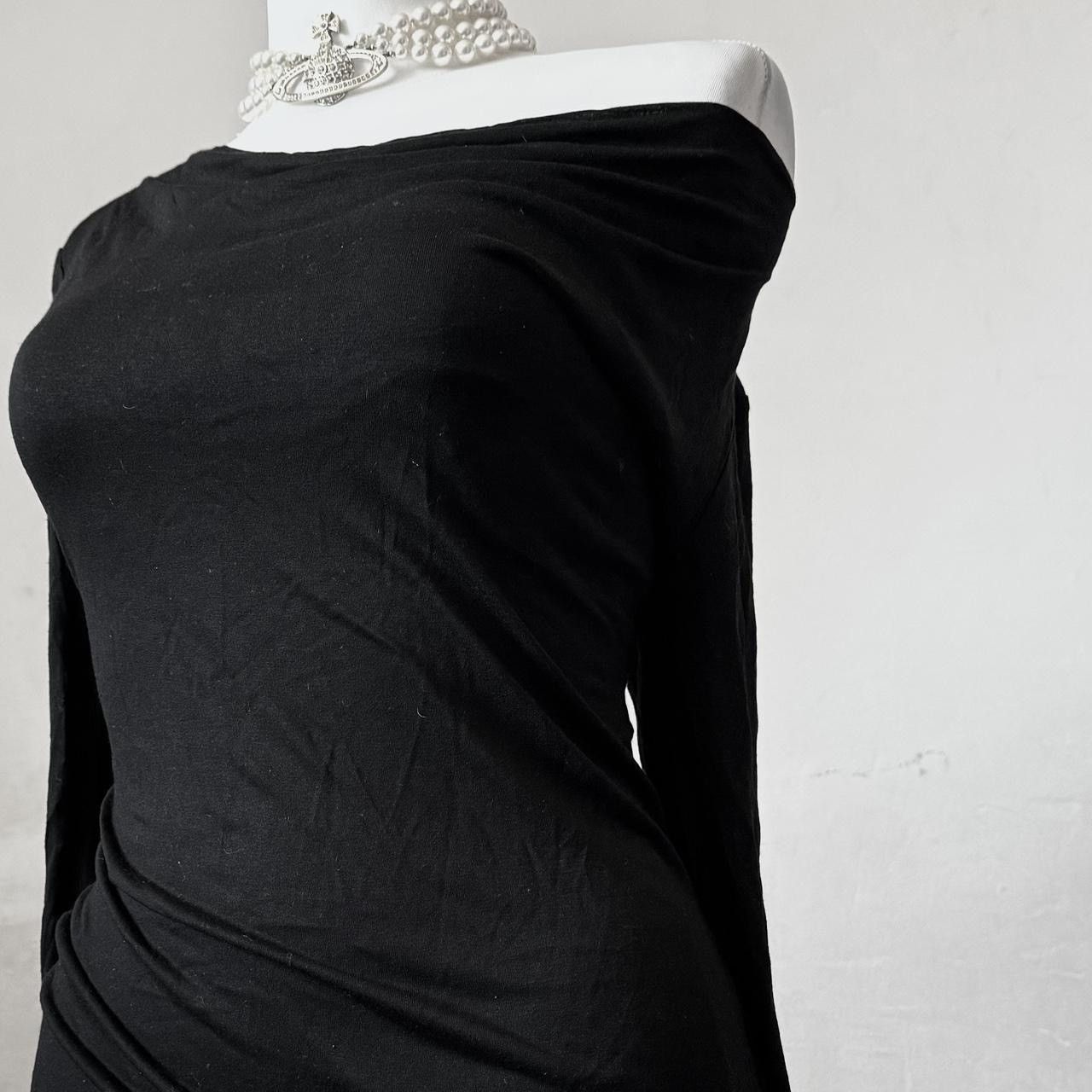 Vintage Stunning Avant - Garde draped top/ blouse Size S / US 4 / IT 40 - 5 Thumbnail