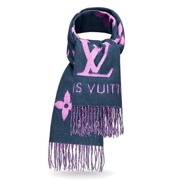 Louis Vuitton Louis Vuitton Cashmere shawl tassel scarf Size ONE SIZE - 1 Thumbnail