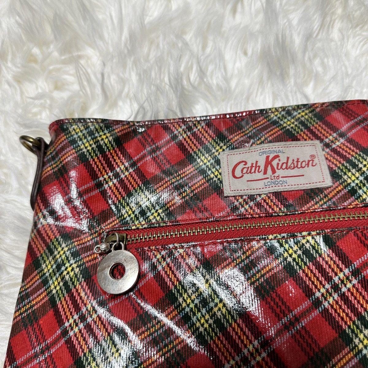 Other Cath Kidston Tartan Crossbody / Shoulder Bag – Strap Missing Size ONE SIZE - 3 Thumbnail