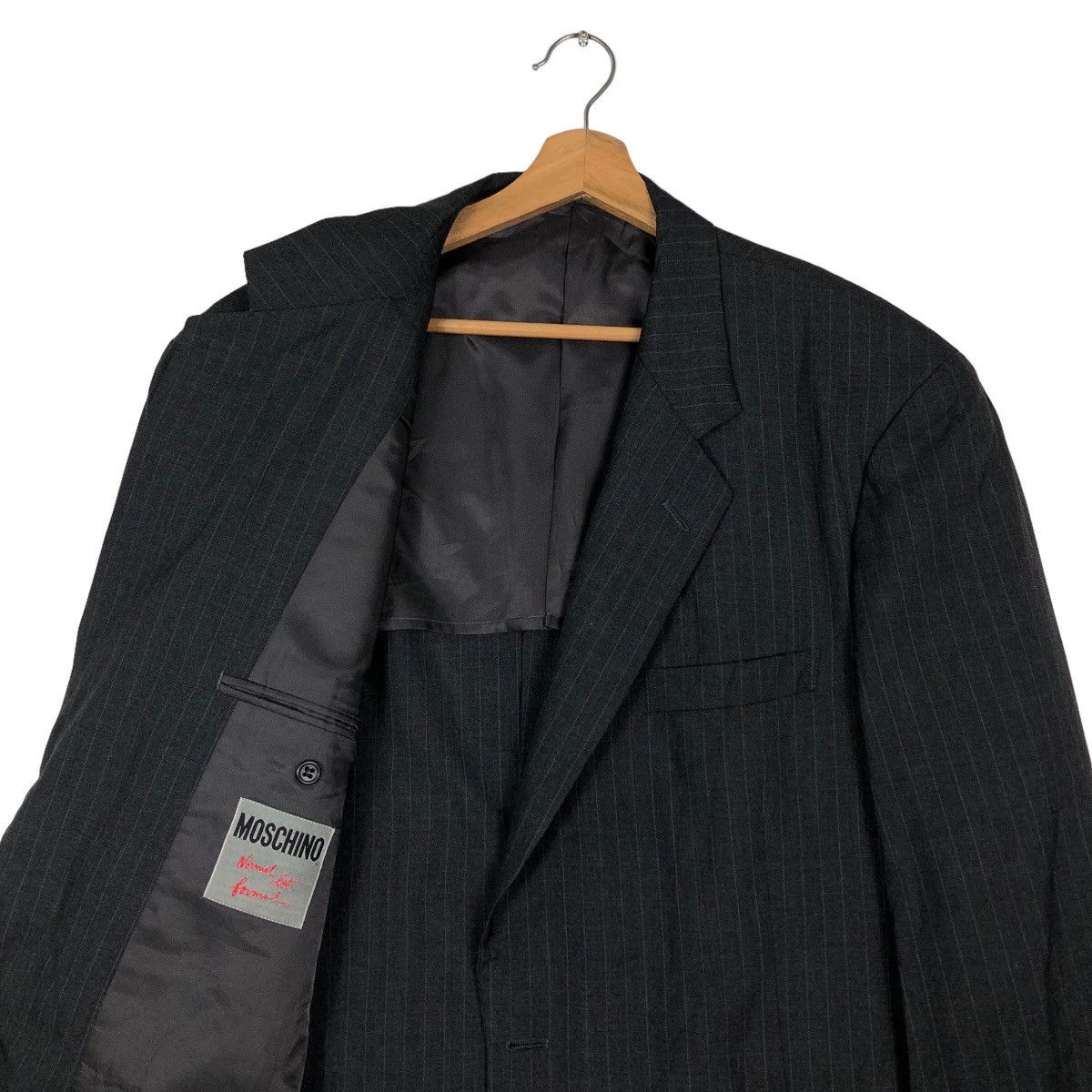 Moschino 🔥Vintage Casual Coats Jacket Moschino Double Collar Size US L / EU 52-54 / 3 - 12 Thumbnail