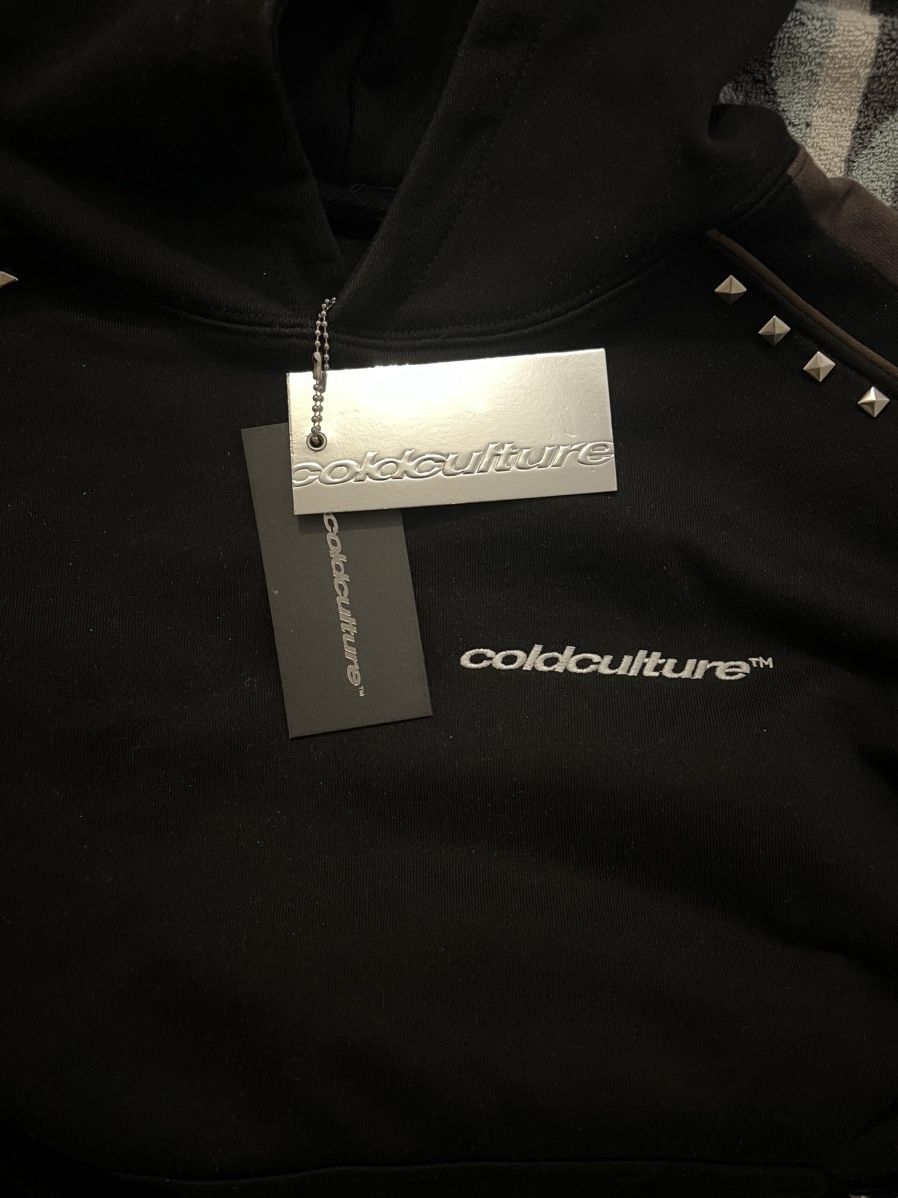 Other Cold Culture Script Studs Hoodie Black Size US L / EU 52-54 / 3 - 7 Thumbnail